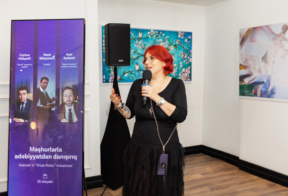 ®  Azercell собрал любителей литературы в рамках проекта «Книжный клуб»