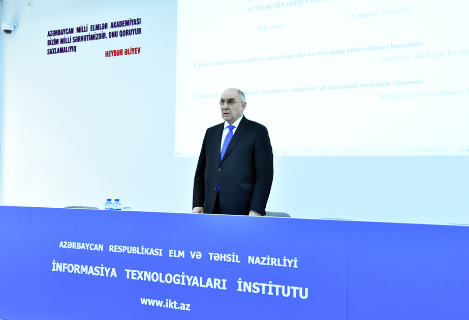 Rasim Əliquliyev: İnstitutun elmi potensialından daha səmərəli istifadə edilməsi istiqamətində işlər görülməlidir