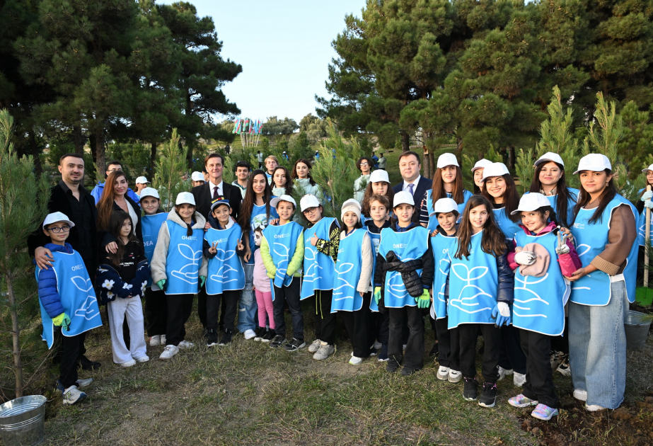 Tree-planting campaign held in Baku