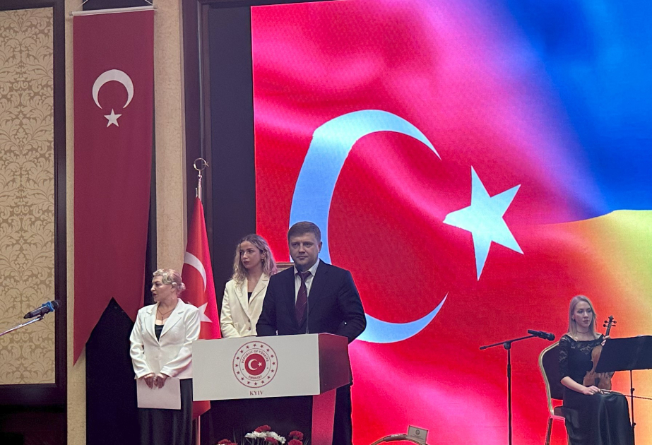 Kiyevdə Türkiyə Respublikasının yaranmasının 101-ci ildönümü münasibətilə rəsmi qəbul keçirilib
