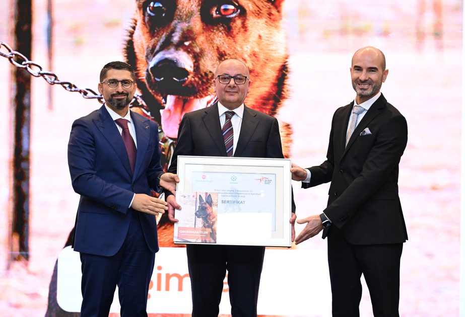 ANAMA-ya üç minaaxtaran it hədiyyə edilib