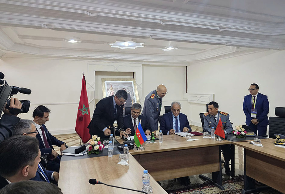 Azərbaycan ilə Mərakeş arasında hərbi əməkdaşlıq haqqında saziş imzalanıb
