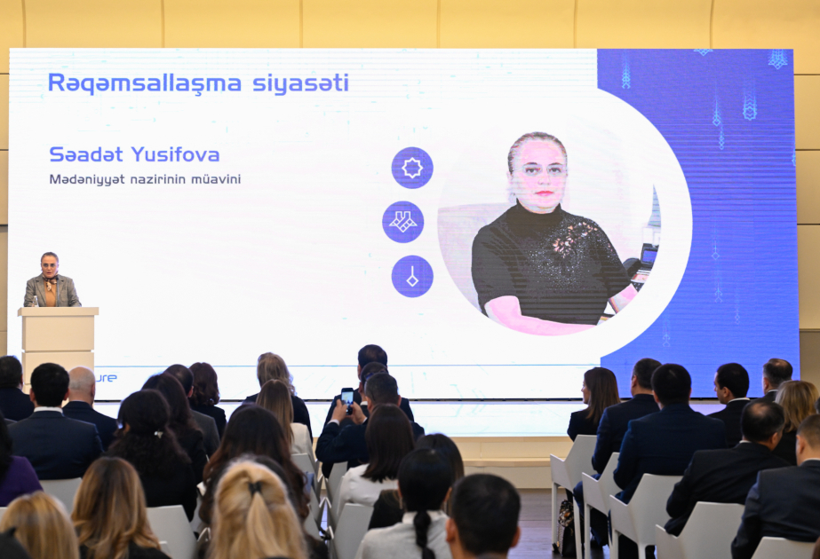 “e-Culture” rəqəmsal idarəetmə modeli çərçivəsində görülmüş işlərə dair təqdimat keçirilib VİDEO