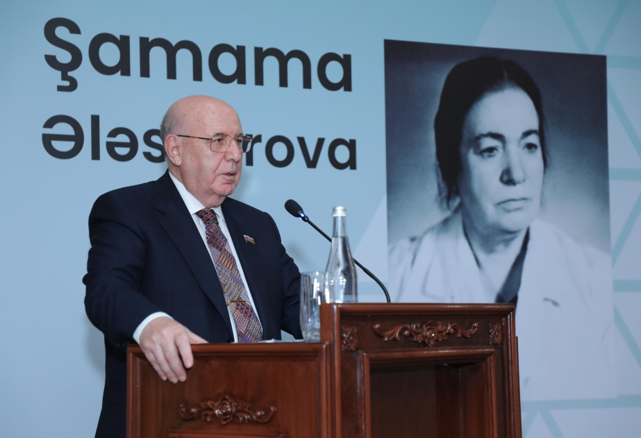 Qərbi Azərbaycan İcmasında Şamama Ələsgərovanın 120 illik yubileyi qeyd edilib