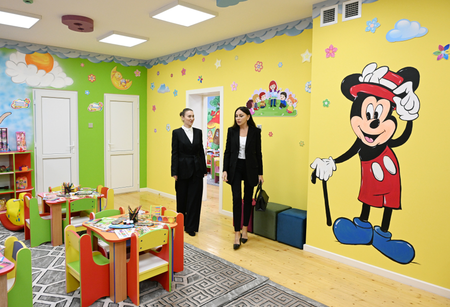 Le jardin d'enfants nommé d'après Alim Mammadov rouvre ses portes après les travaux de rénovation VIDEO