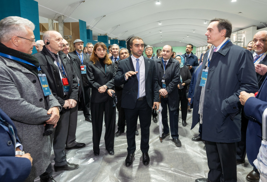 Baku Stadium hosts information tours for diplomatic missions and advanced teams