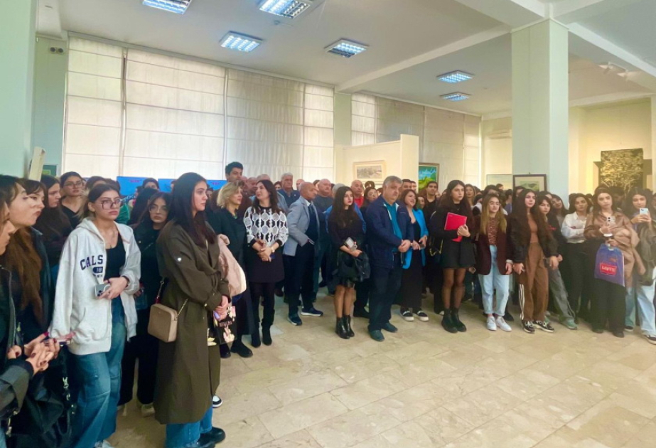 Azərbaycan Rəssamlıq Akademiyasında sərgi - Yaşıl gələcək