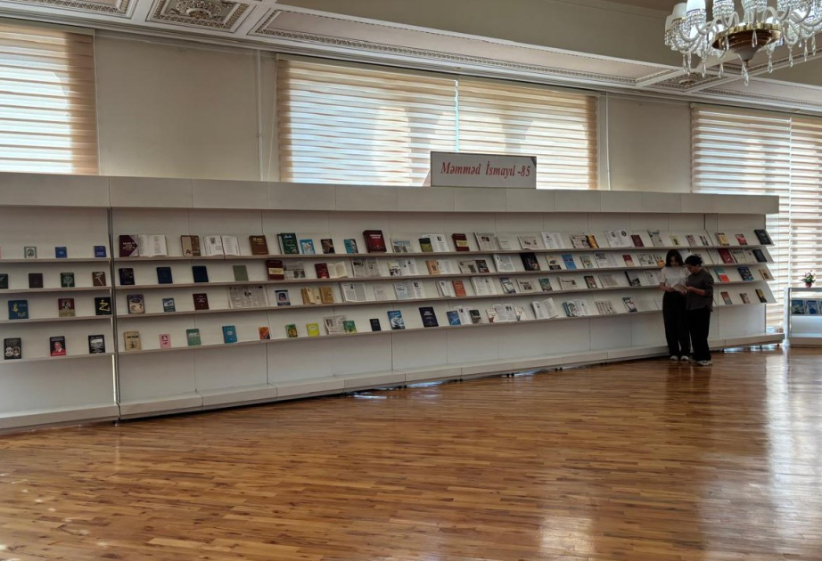 Milli Kitabxanada “Məmməd İsmayıl-85” adlı ənənəvi kitab sərgisi hazırlanıb