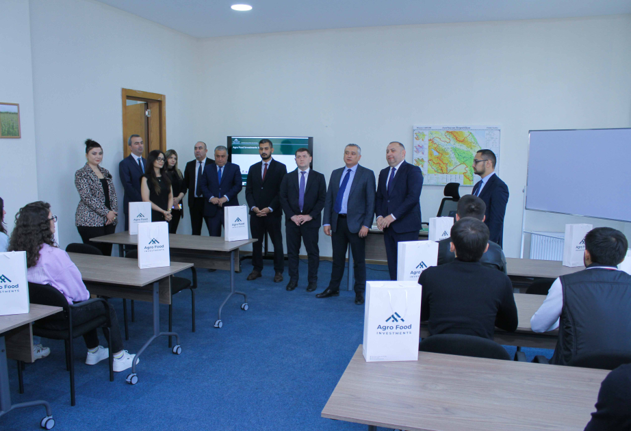 Aqrar Universitetdə yenidən qurulan auditoriya istifadəyə verilib