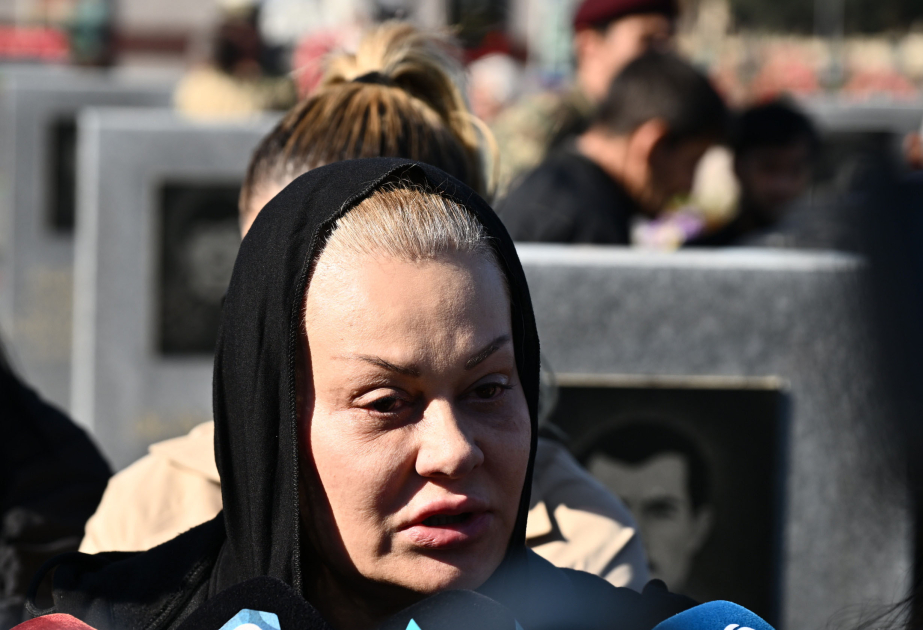 Şəhidin həyat yoldaşı: Bu xəbər bizim üçün bir təsəlli oldu