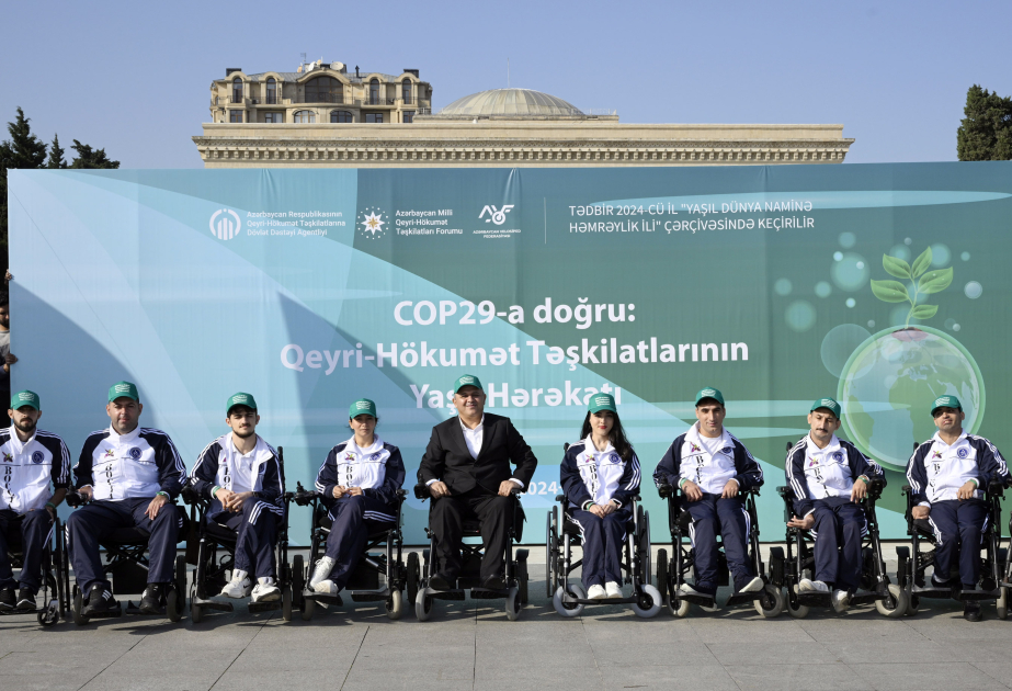 “COP29-a doğru: QHT-lərin Yaşıl Hərəkatı” yürüşü təşkil edilib VİDEO
