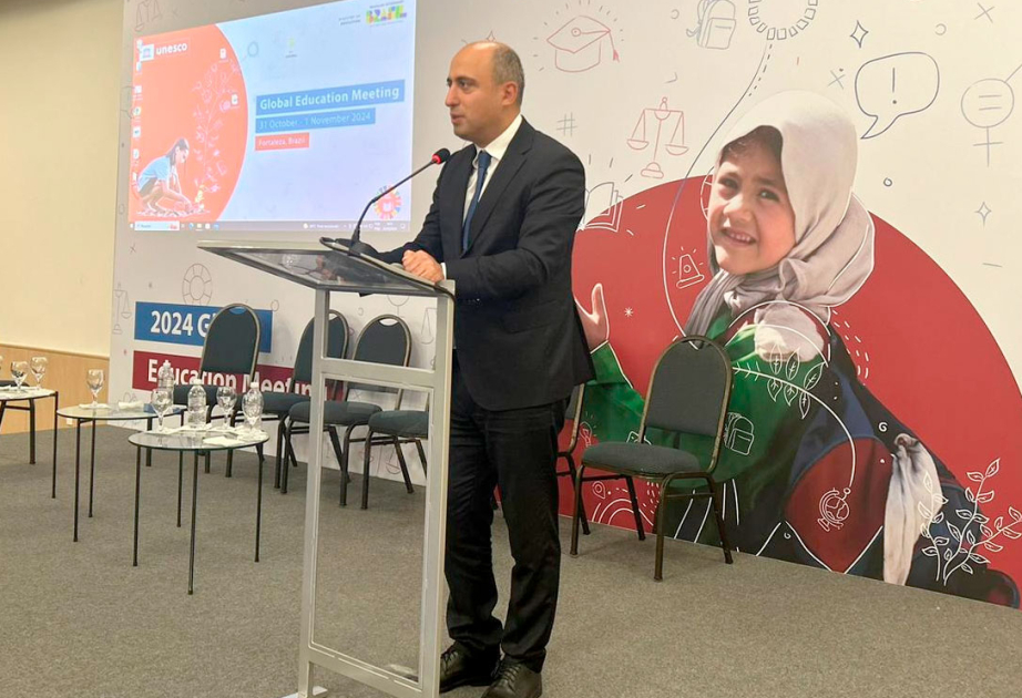 Les participants de la Réunion mondiale sur l'éducation 2024 sont informés de l’expérience de l’Azerbaïdjan