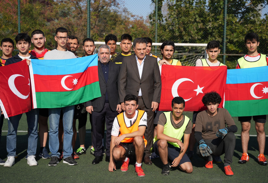 Qarabağ Zəfərinin ildönümü münasibətilə İstanbulda təhsil alan tələbələrimiz arasında futbol turniri keçirilir