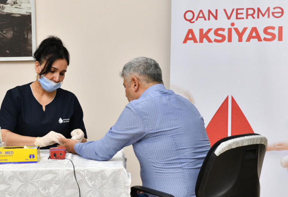 Rəqəmsal İnkişaf və Nəqliyyat Nazirliyində qanvermə aksiyası təşkil olunub