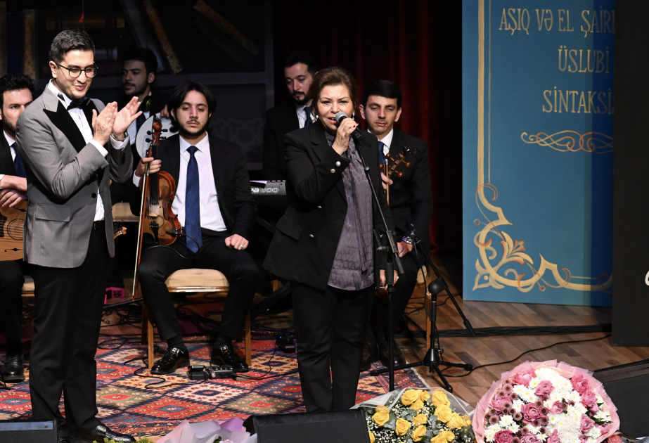 Beynəlxalq Muğam Mərkəzində şair Mahirə Nağıqızının yaradıcılıq gecəsi keçirilib