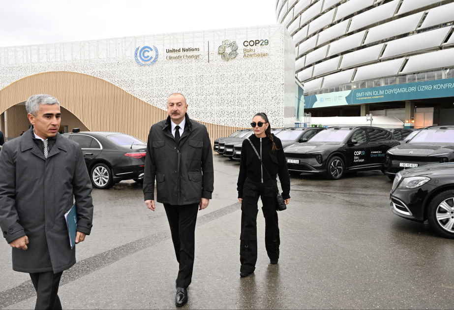 President Ilham Aliyev inspected facilities created for COP29 at Baku Olympic Stadium area VIDEO