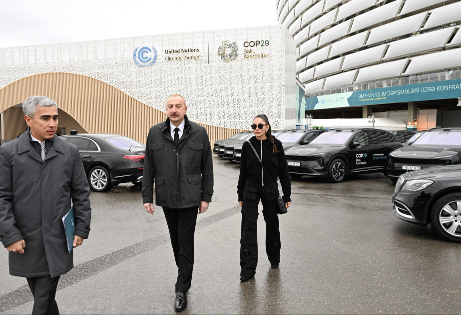 Le président Ilham Aliyev inspecte l’avancement des préparatifs de la COP29 au Stade olympique MIS A JOUR VIDEO