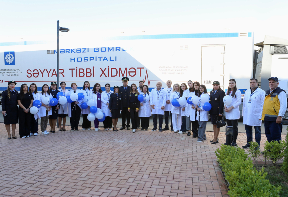 ®  Управлением медицинской службы Государственного таможенного комитета проведена медико-социальная акция в городе Физули, посвященная 8 Ноября – Дню Победы