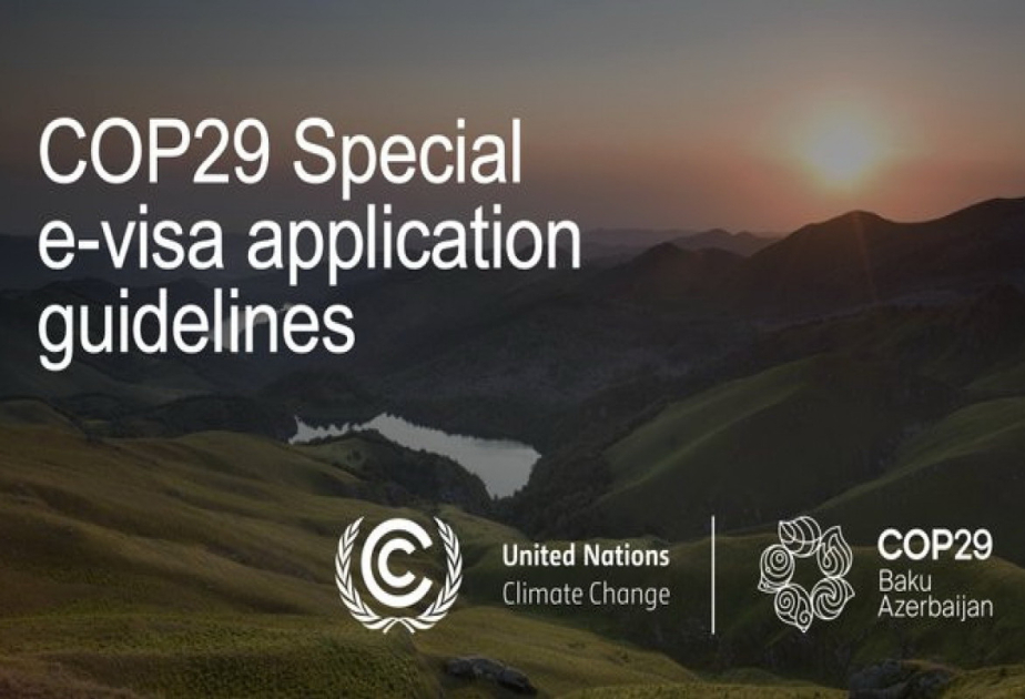 Azerbaiyán introduce un visado especial gratuito para los participantes en la COP29