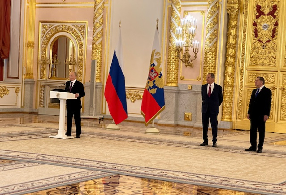 Владимир Путин: Россия и далее будет оказывать содействие в работе над мирным договором между Азербайджаном и Арменией