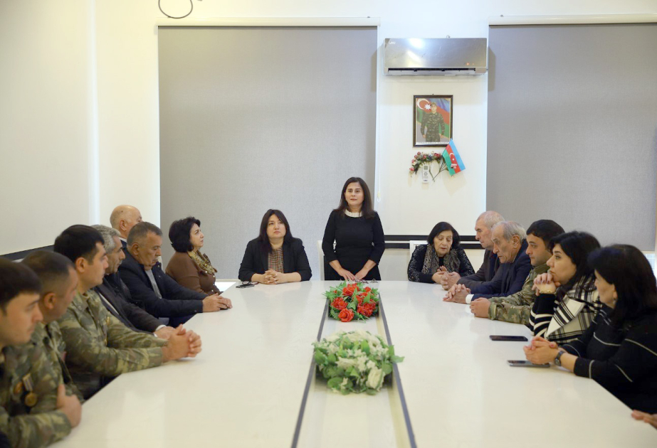 GDU-da müharibə iştirakçıları və qazilərlə görüş keçirilib