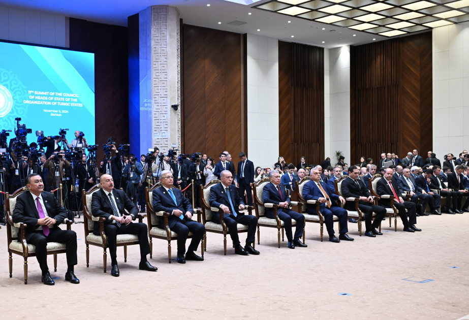 President Ilham Aliyev attended award ceremony for Prime Minister of Hungary in Bishkek VIDEO