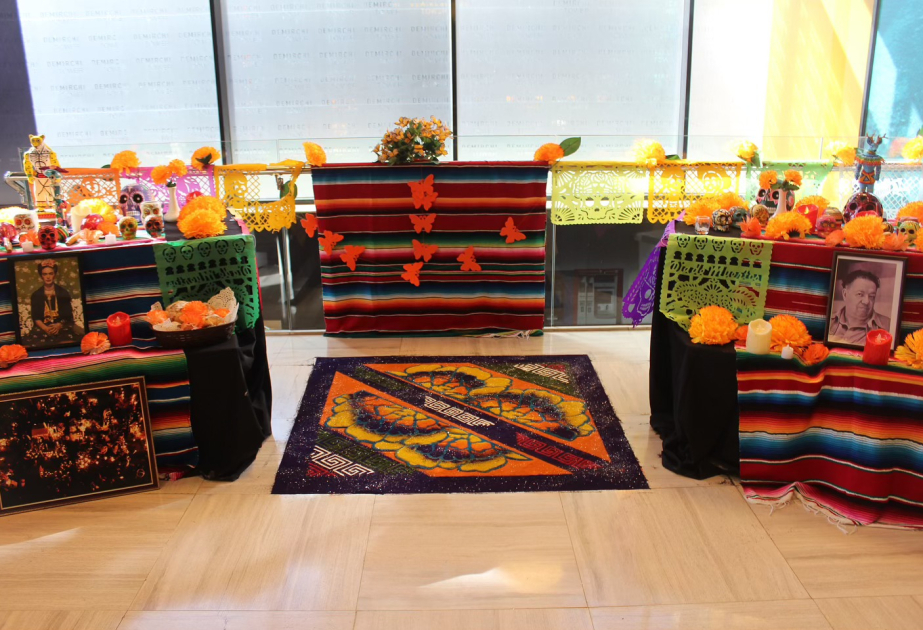 Se celebró el Día de Muertos en la Embajada de México