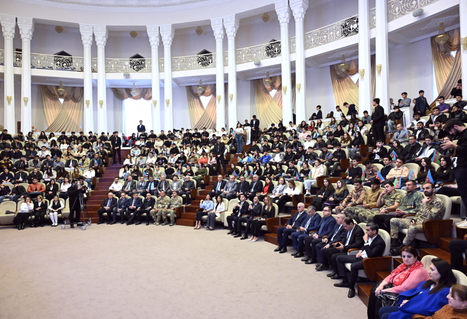 Azərbaycan Texniki Universitetində Zəfər Gününə həsr olunmuş tədbir keçirilib