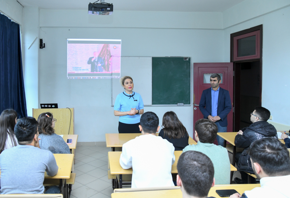 BMU-da tələbələr üçün Zəfər tariximizlə bağlı xüsusi mühazirələr təşkil olunub