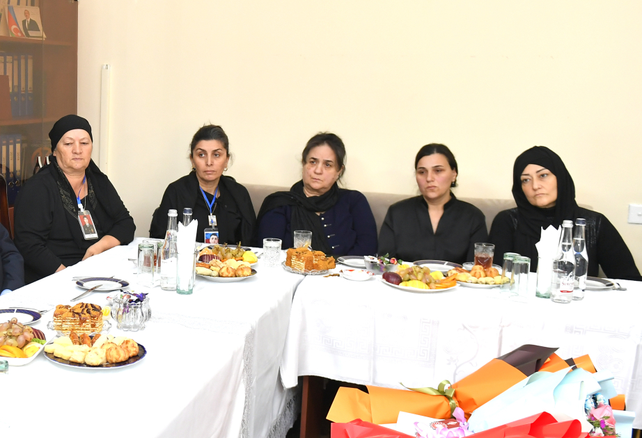 Dövlət Səs Yazıları Arxivində şəhid ailəsi üzvləri ilə görüş keçirilib