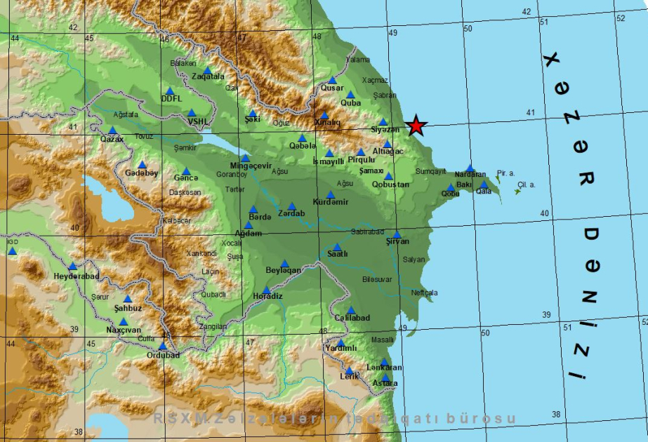 Magnitude 3.4 quake hits Caspian Sea