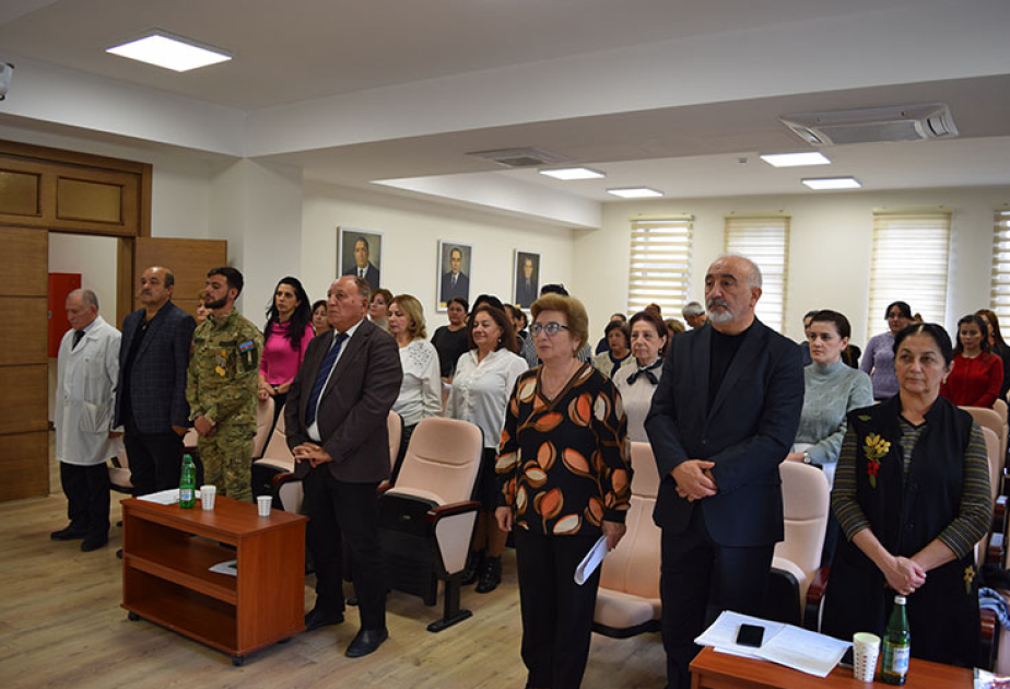 Botanika İnstitutunda Zəfər Gününə həsr edilən tədbir keçirilib