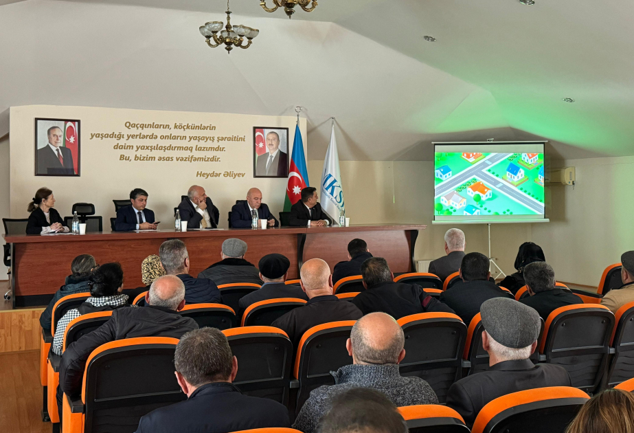 Vahid aylıq müavinətə dair növbəti maarifləndirmə tədbiri keçirilib