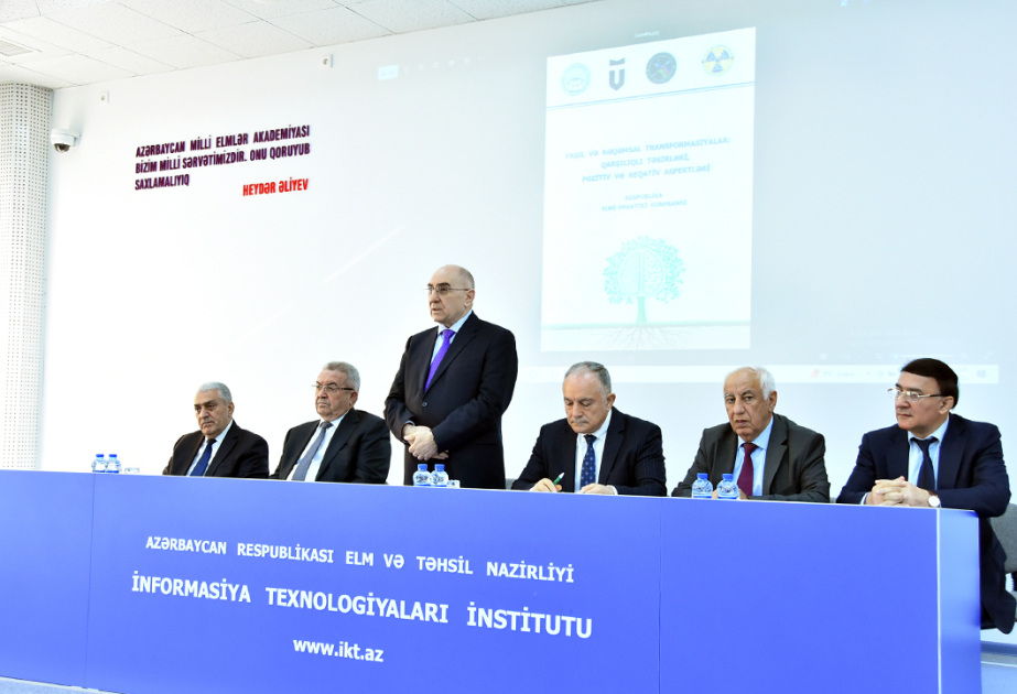 “Yaşıl və rəqəmsal transformasiyalar: qarşılıqlı təsirləri, pozitiv və neqativ aspektləri” - elmi-praktik konfrans