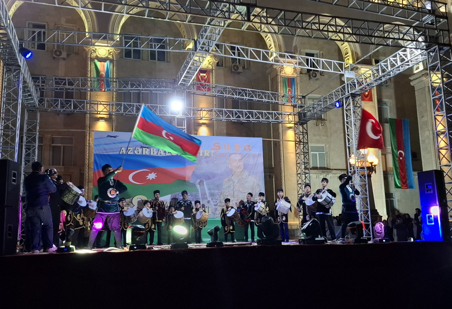 Gəncədə "Zəfərin mübarək, Azərbaycan!" adlı konsert proqramı keçirilir