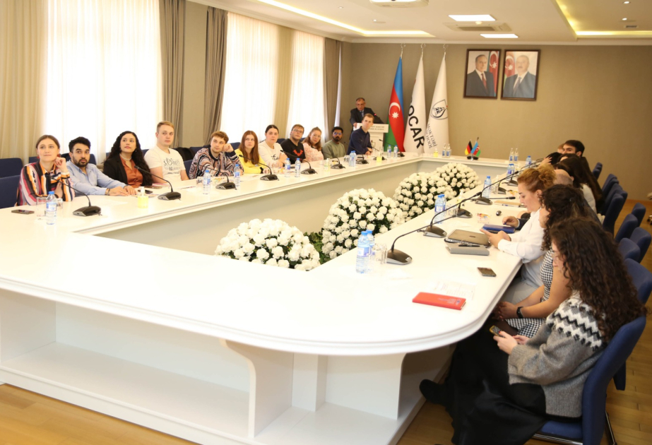 Almaniyanın Şmalkalden Universitetinin tələbələri BANM-də olublar