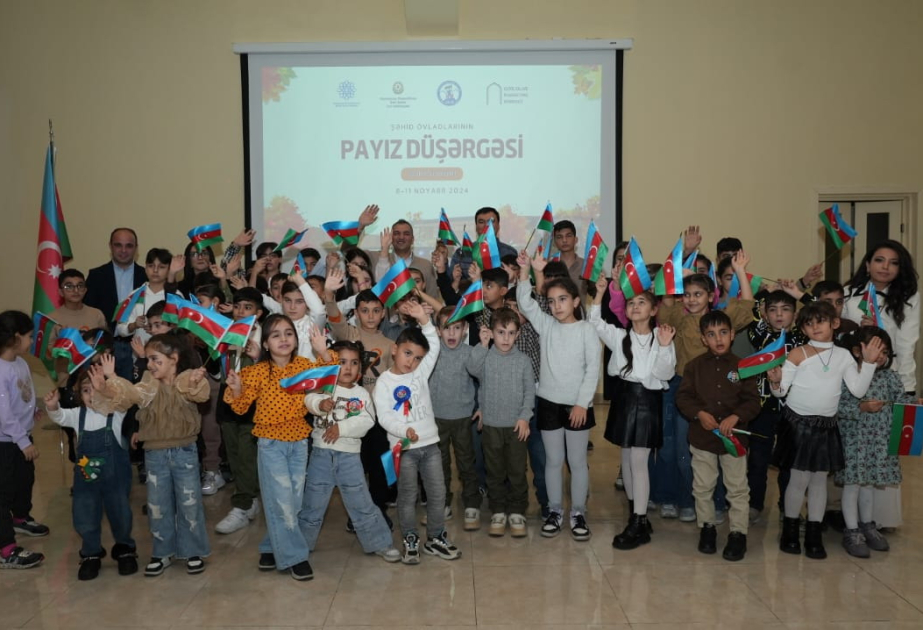 Şəkidə şəhid övladları üçün payız düşərgəsi təşkil olunub