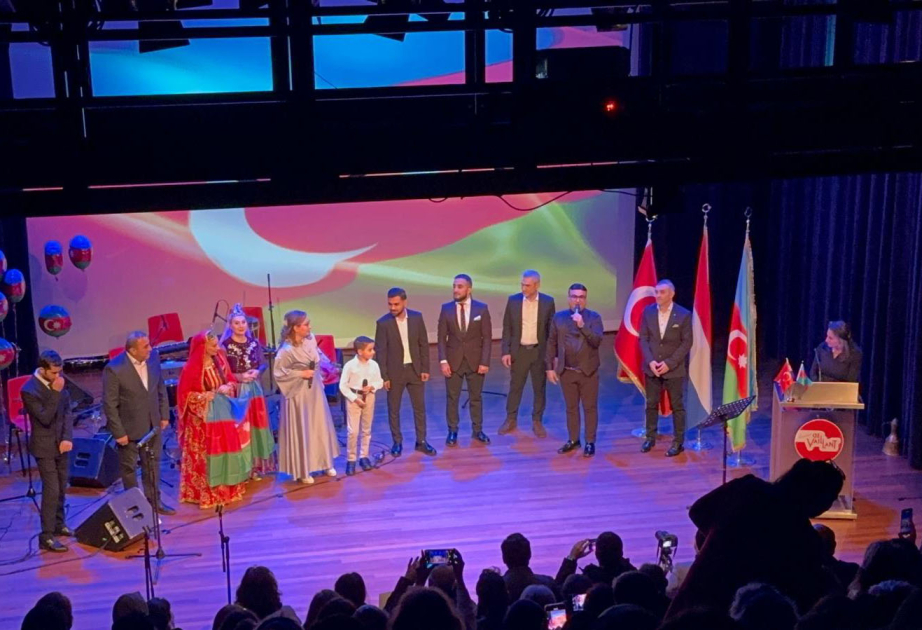 Niderland Krallığında Zəfər Gününə həsr olunmuş konsert keçirilib