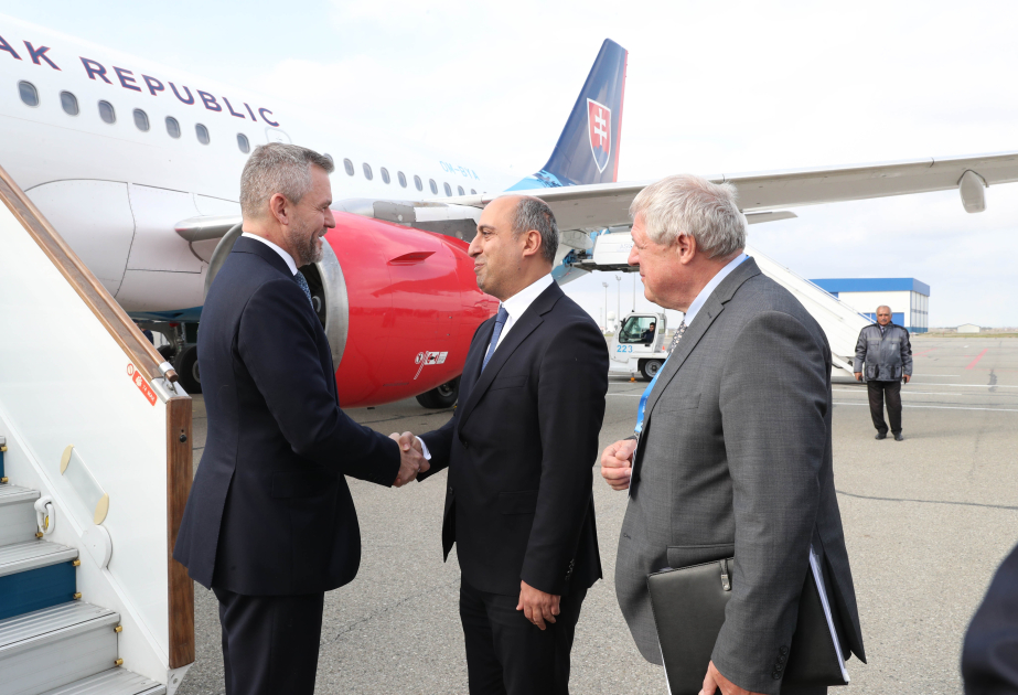 Le président slovaque Peter Pellegrini entame une visite en Azerbaïdjan