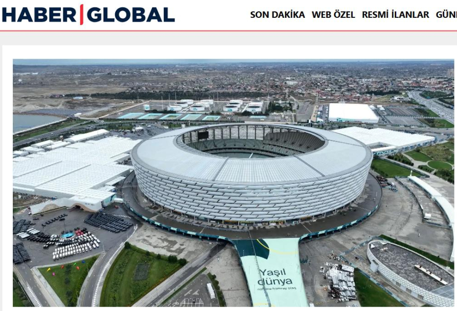 “Haber Global”: Bakıda keçirilən COP29-da planetin ekologiyasının gələcəyi müzakirə olunur