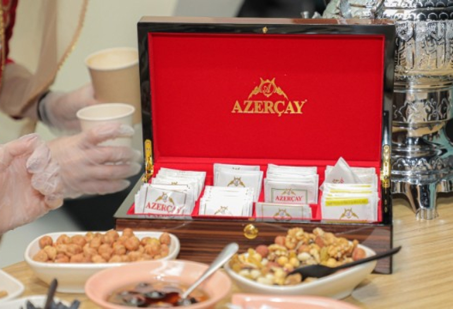 ®  COP29 Mavi Zonada çay təminatçı "Azerçay"dır