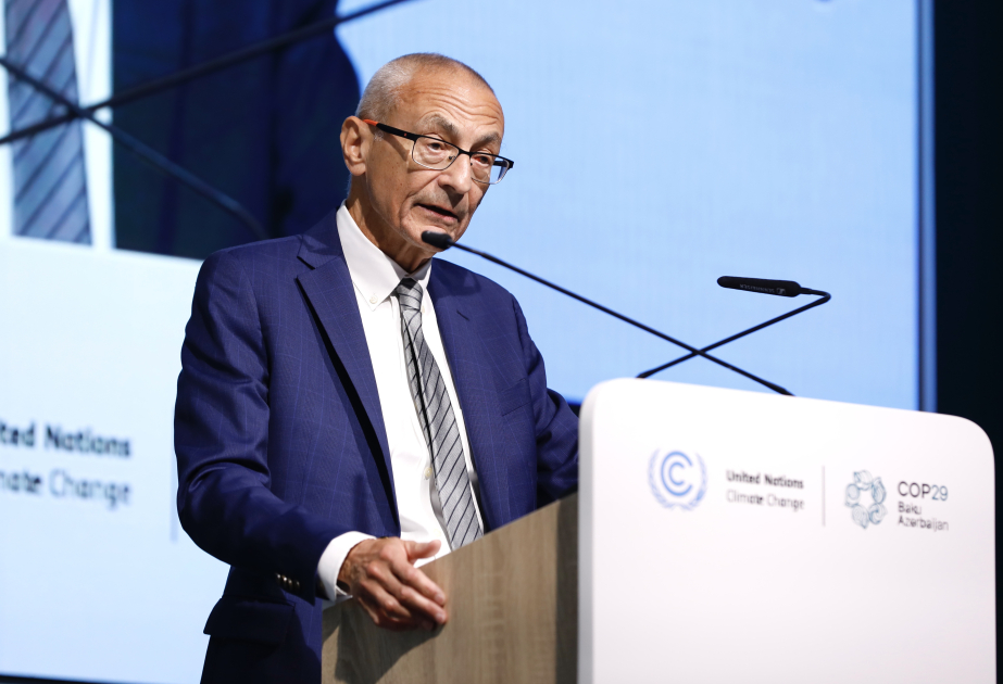 Con Podesta: COP Sədrliyi ilə müxtəlif mövzular ətrafında fəal şəkildə işləmişik VİDEO