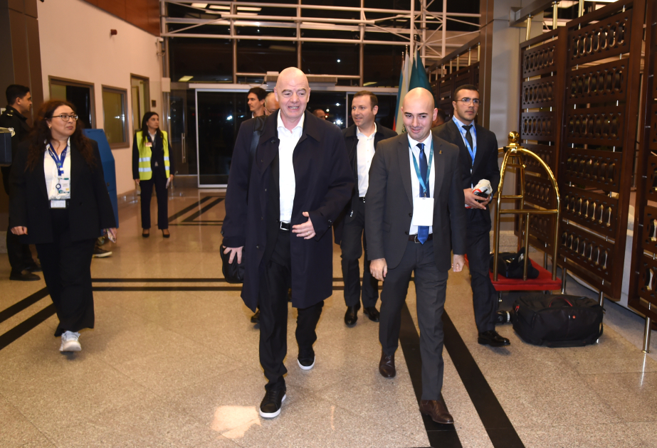FIFA-Präsident zu Besuch in Aserbaidschan