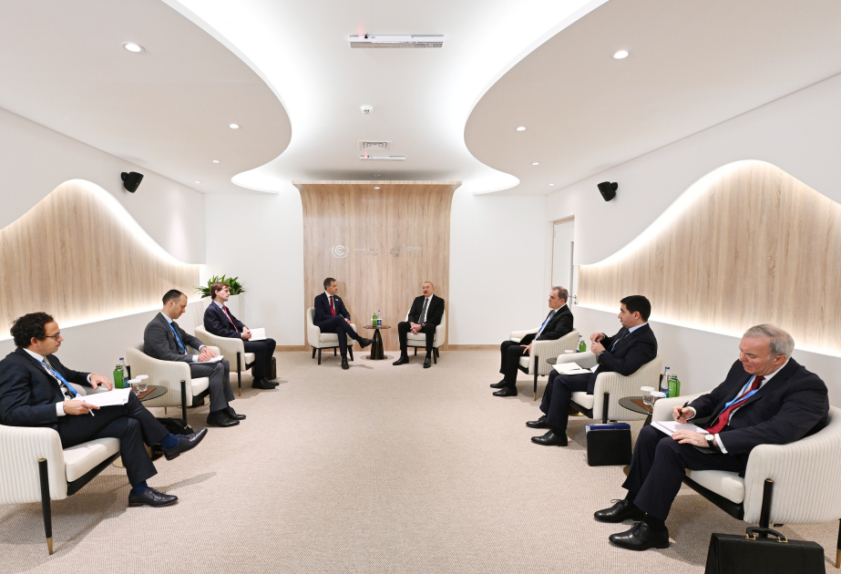 伊利哈姆·阿利耶夫总统会见比利时首相