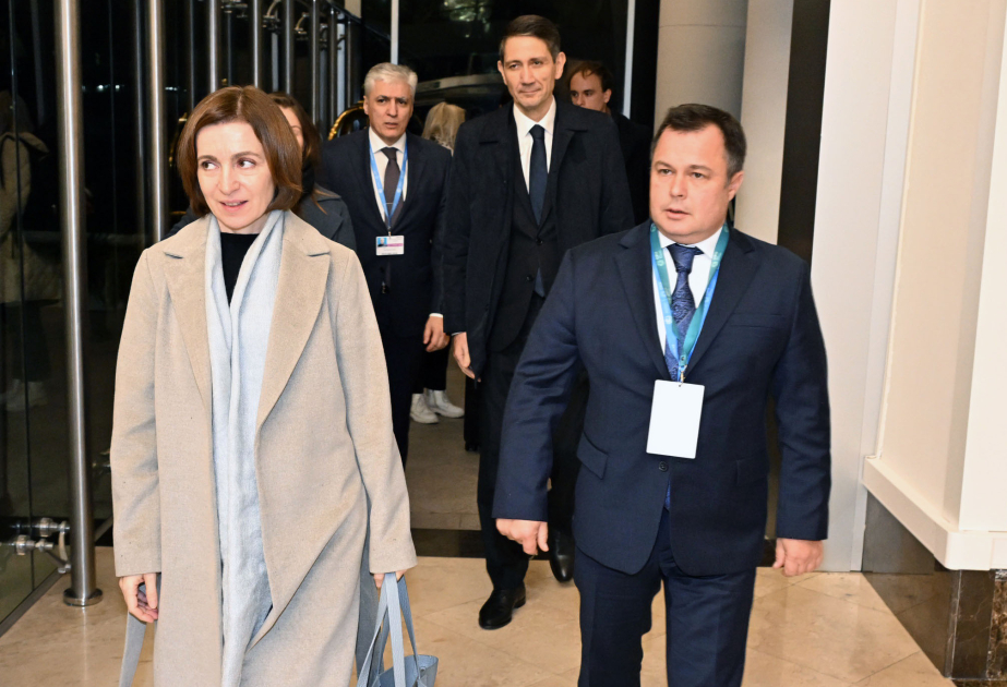 Moldova Respublikasının Prezidenti Azərbaycana səfərə gəlib