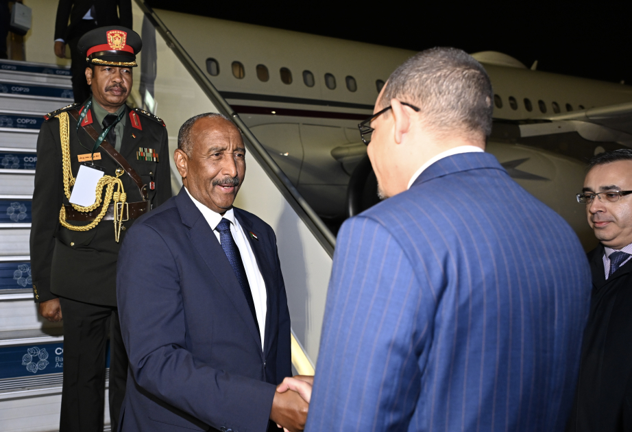 Sudanın Suverenlik Şurasının sədrinin Azərbaycana səfəri başlayıb