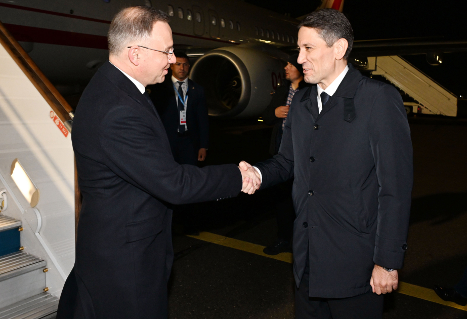 Polish President Andrzej Duda begins visit to Azerbaijan