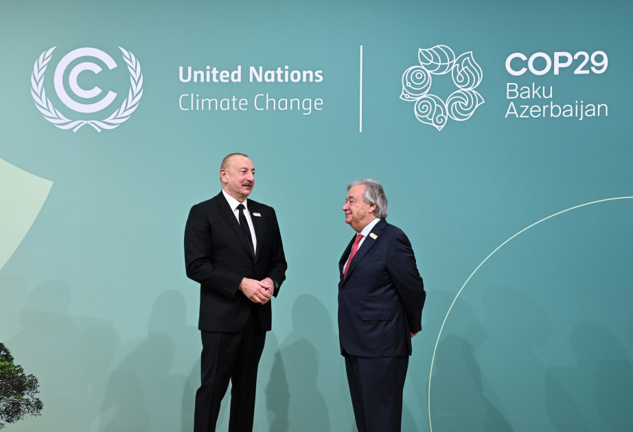 Bakú acogió la ceremonia de apertura de la Cumbre de Acción Climática de Líderes Mundiales en la COP29 ACTUALIZADO