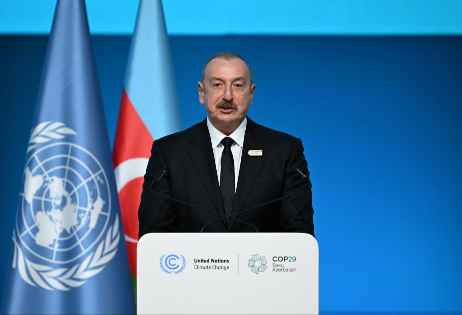 Prezident İlham Əliyev: Azərbaycanın COP29-a ev sahibliyi etməsi bizim fəal rolumuzun beynəlxalq arenada qiymətləndirilməsi deməkdir