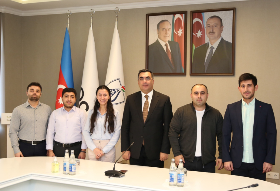 BANM-də doktoranturaya qəbul olanlarla görüş keçirilib